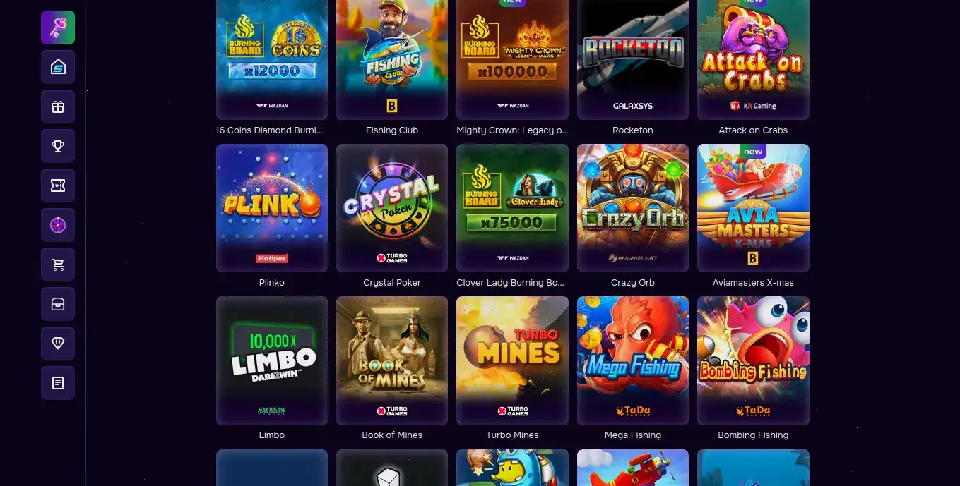 мобильное приложение Alov Casino особенности